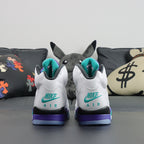 Nike Air Jordan 5 Retro - White/Grape