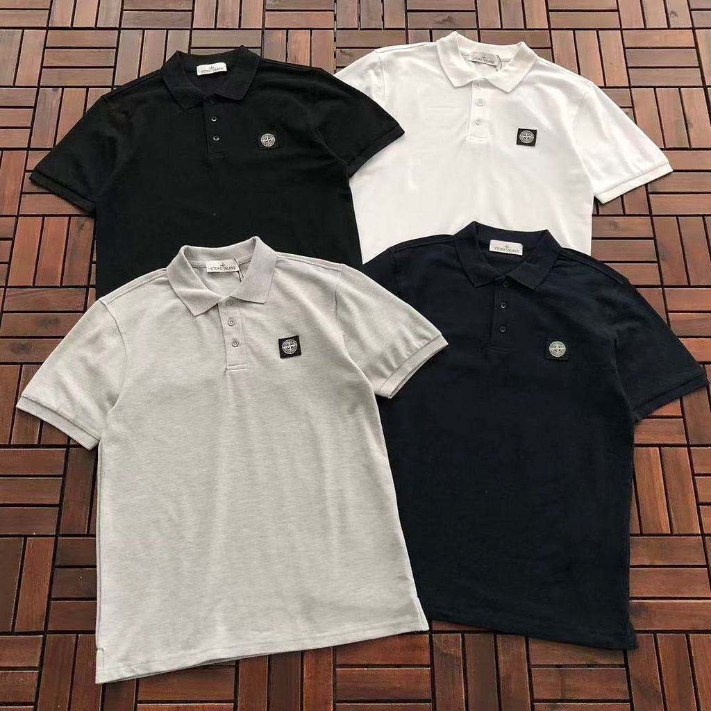Multicolor Small Logo Stone Island T-Shirt 2