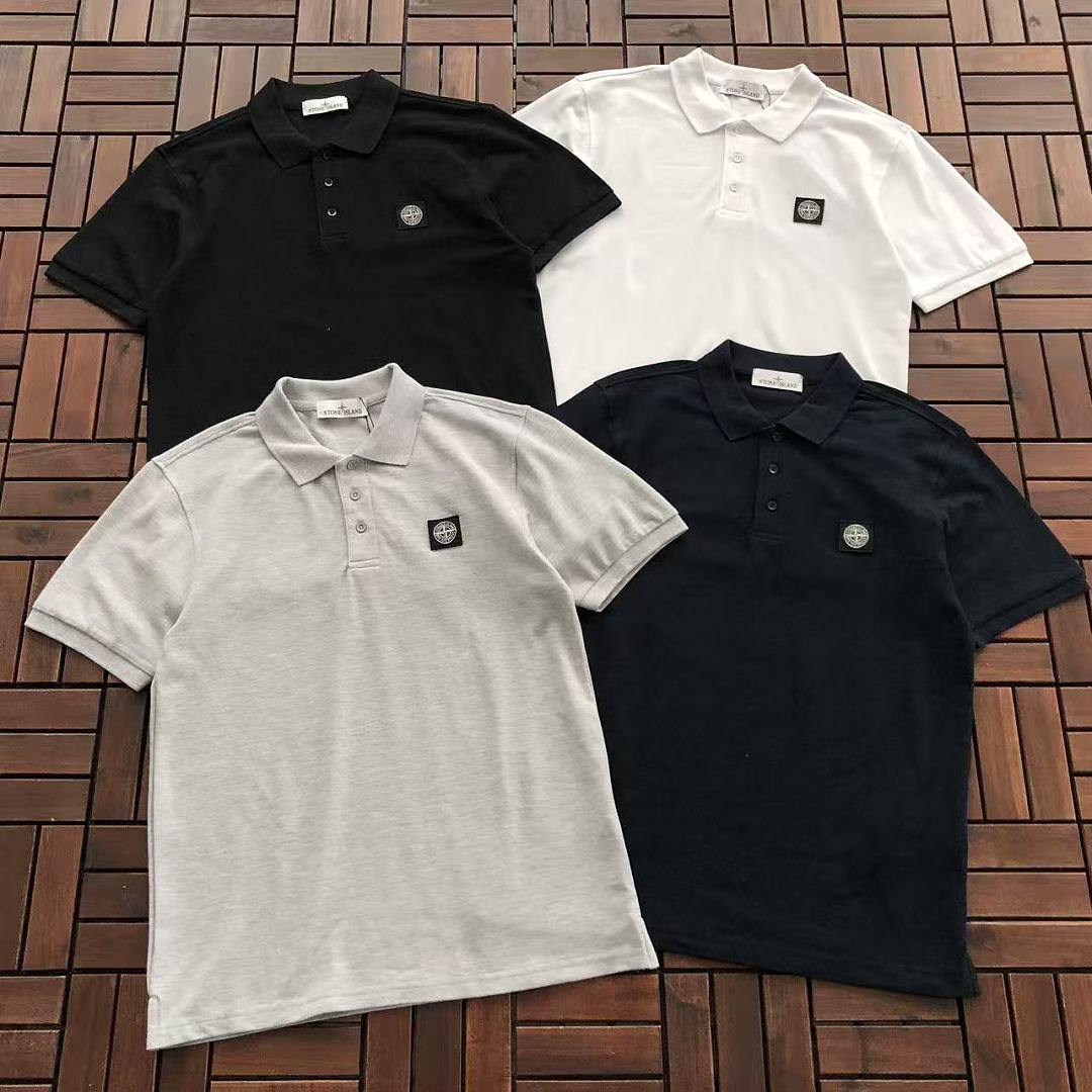 Multicolor Small Logo Stone Island T-Shirt 2