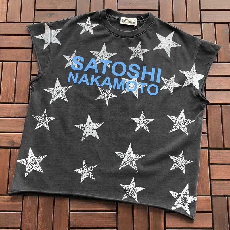 Black Star Graphic Nakamoto T-Shirt
