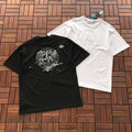 Black White Compass Graphic Stone Island T-Shirt 2