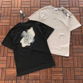 Black White Eagle Graphic Stone Island T-Shirt