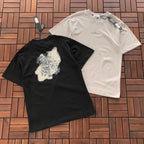 Black White Eagle Graphic Stone Island T-Shirt