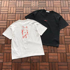 Black White Star Graphic Stone Island T-Shirt