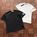 Black White Teal Graphic Stone Island T-Shirt