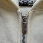 Derschutze Garden of Eden Zip Up - Cream