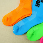 Hellstar Logo Socks （4 Pack） Neon