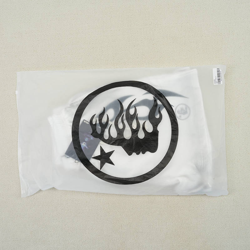 Hellstar Flame Shorts White