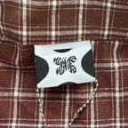 Mertra Plaid Shirt - Brown