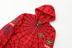 Supreme Vanson Spider Web Zip Hoodie