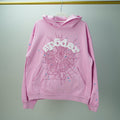 Sp5der OG Web Hoodie Pink