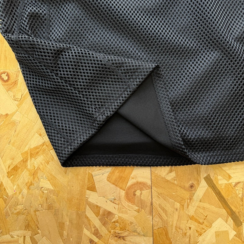 Mertra Layered Longsleeve - Black/White