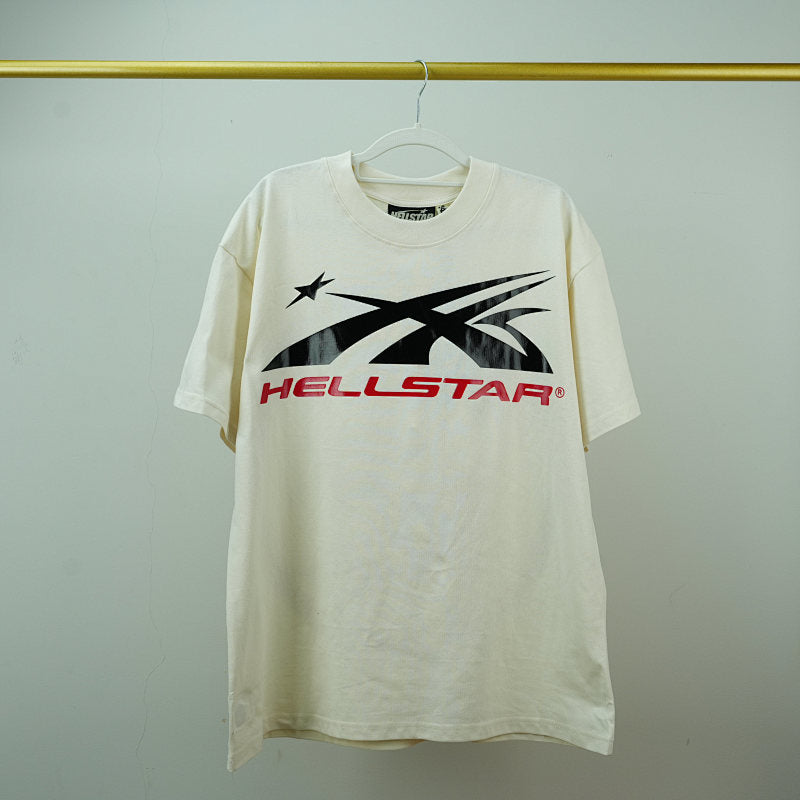 Hellstar Sport Logo Gel T-Shirtwhite