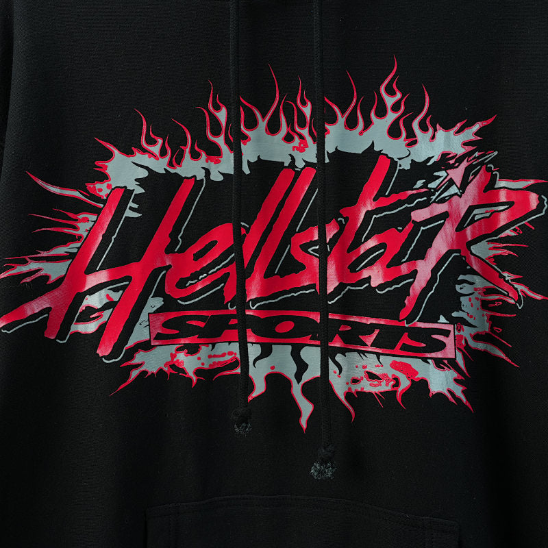 Hellstar Sports Future Flame Hoodie Black