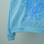 Sp5der Web Hoodie Sky Blue