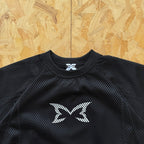Mertra Layered Longsleeve - Black/White