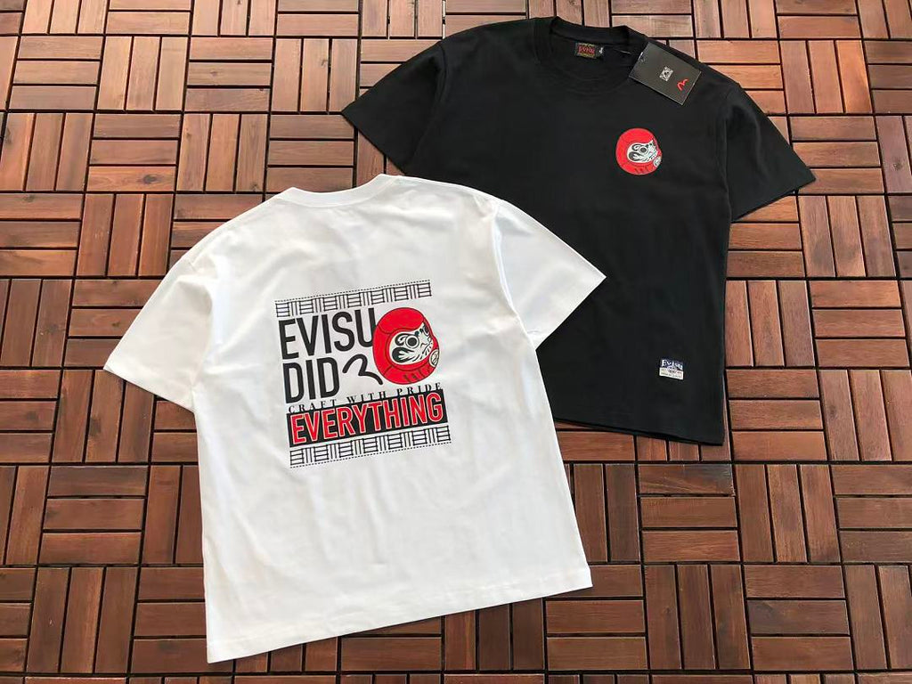 Daruma Logo Evisu T-Shirt