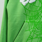 Sp5Der Web Hoodie Slime Green