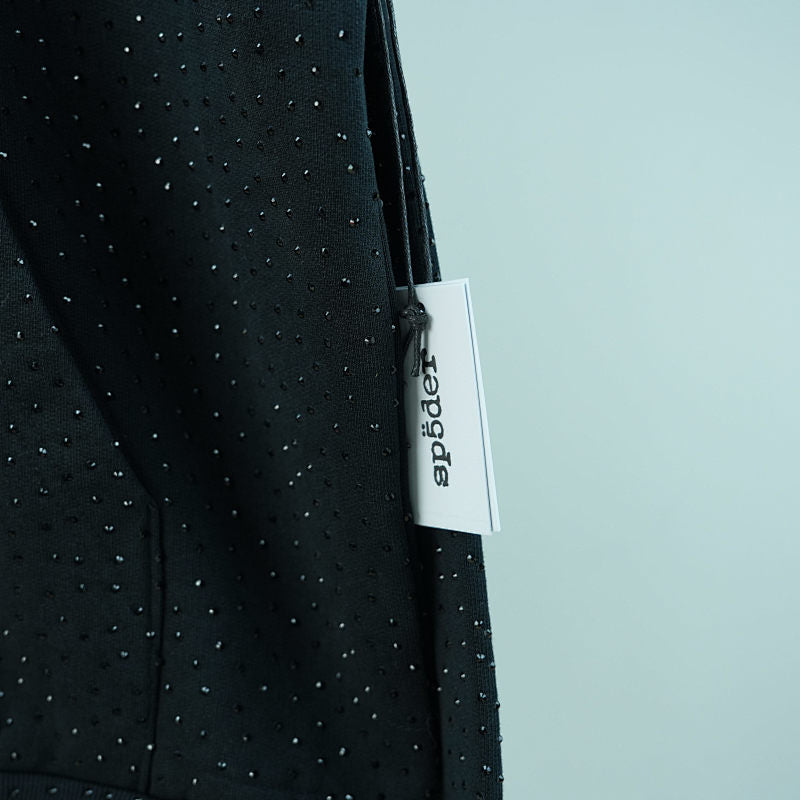 SP5DER VVS RHINESTONE HOODIE