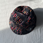 St Floral Print Bucket Hat
