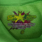Sp5Der Web Hoodie Slime Green