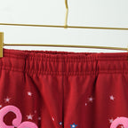Sp5Der Worldwide Red Angel Number 555 Sweatpants