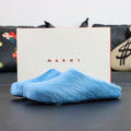 Marni Fussbett Sabot - Light Blue