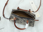 TORY BURCH Mini Satchel - Navy/Cognac