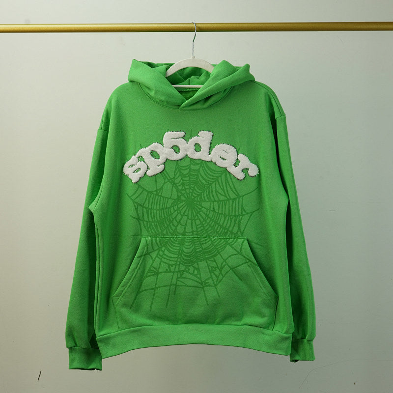 Sp5Der Web Hoodie Green