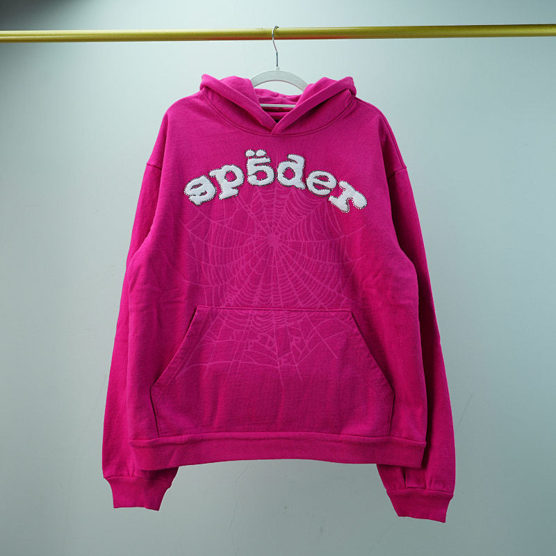Sp5der Legacy Hoodie Pink