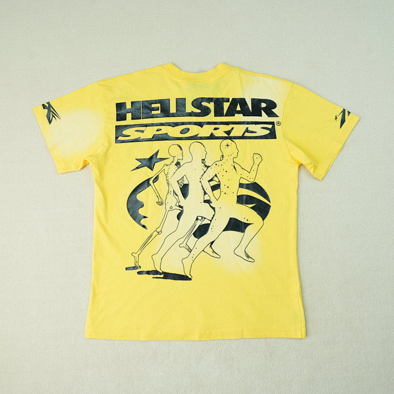 Hellstar Marathon T-Shirt Yellow