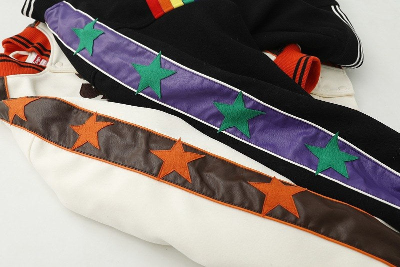 Supreme Basketball Graphic Varsity Jacket