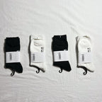 AAPE Crew Socks - White/Black