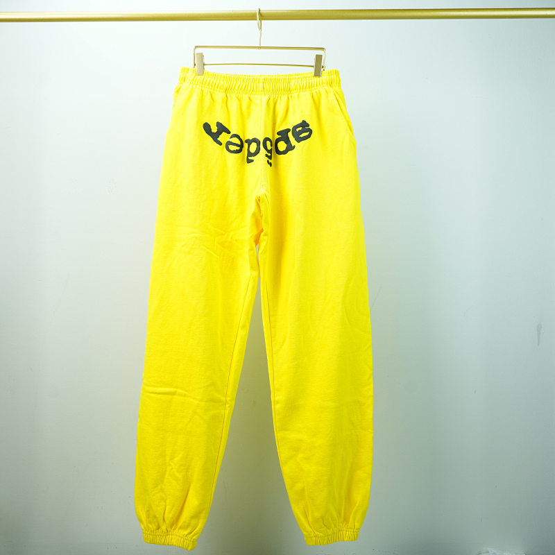 Sp5der Legacy Sweatpants Yellow