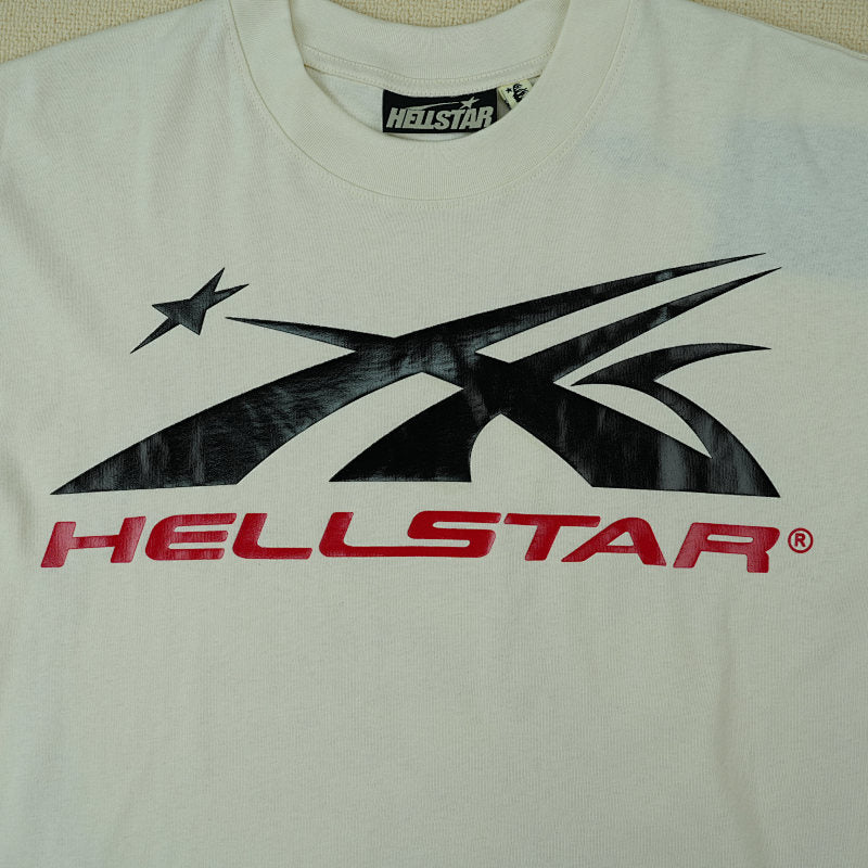 Hellstar Sport Logo Gel T-Shirtwhite