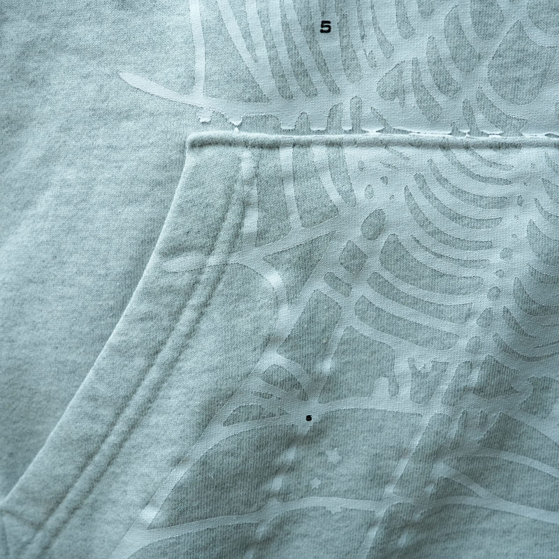 Sp5der OG Web Hoodie Heather Grey