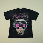 Hellstar The Future T-Shirt Black/Pink