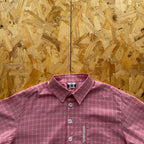 Mertra Plaid Shirt - Pink