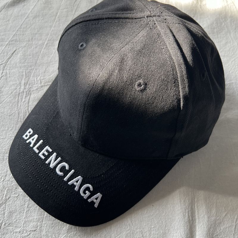 Bal Embroidered Logo Baseball Cap Black