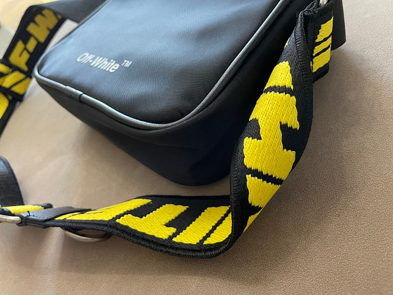 Off-White Crossbody Bag - Black/Yellow