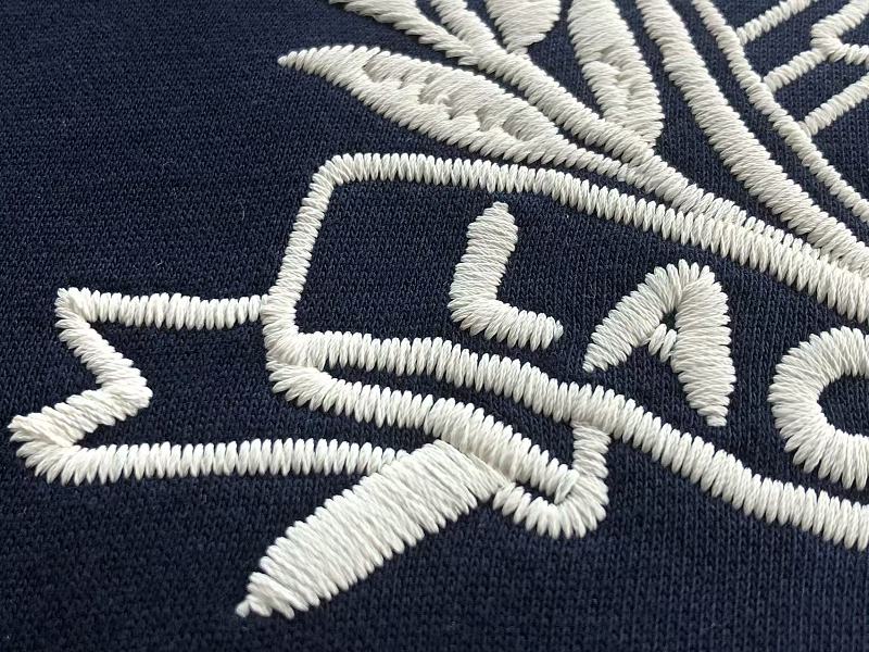 Lacoste Crest Graphic Crewneck Sweater