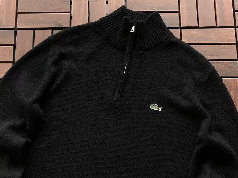 Lacoste Classic Fit Quarter-Zip Sweater