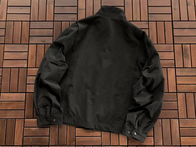 Lacoste Black Cream Utility Jacket