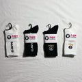AAPE Crew Socks - White/Black