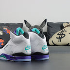 Nike Air Jordan 5 Retro - White/Grape