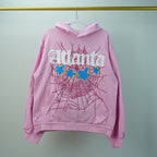 Sp5der Atlanta Hoodie Pink