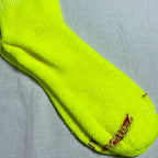 Supreme x Hanes Crew Socks 4-Pack - Neon Yellow/Red/White
