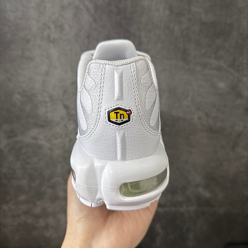 Nike Air Max Plus Premium - Triple White Leather