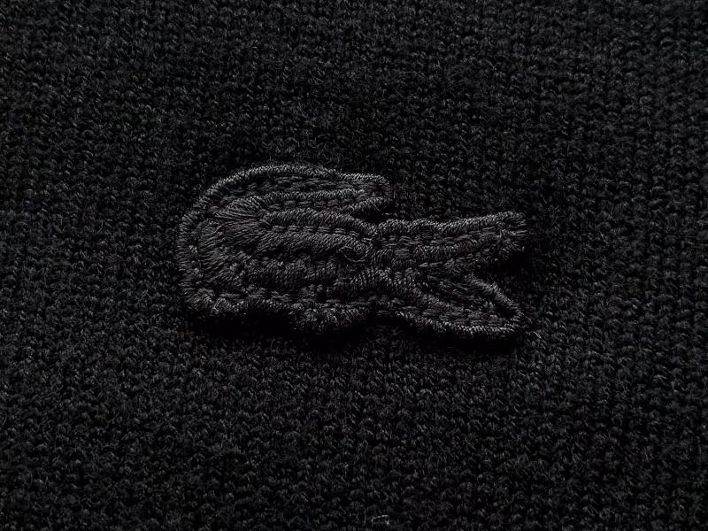 Lacoste Five-Color Quarter-Zip Sweater