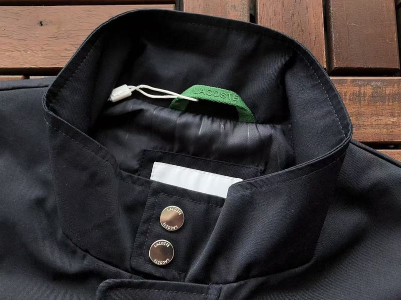 Lacoste Two-Color Snap-Front Jacket